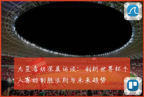 九星毒奶深度访谈：剖析世界杯个人赛的制胜法则与未来趋势